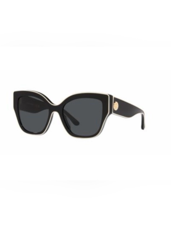 Tory Burch Accessories - Tory Burch Black Cat-Eye Sunglasses with Gold Logo Detail new with case!